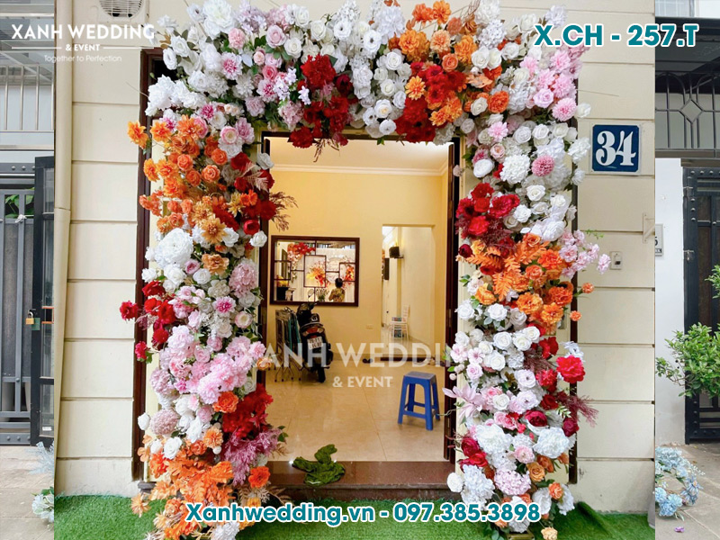 Cho thuê cổng hoa cưới tại hà nội