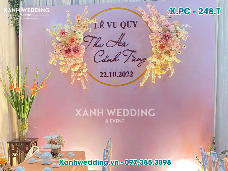 Phông đám cưới hiện đại